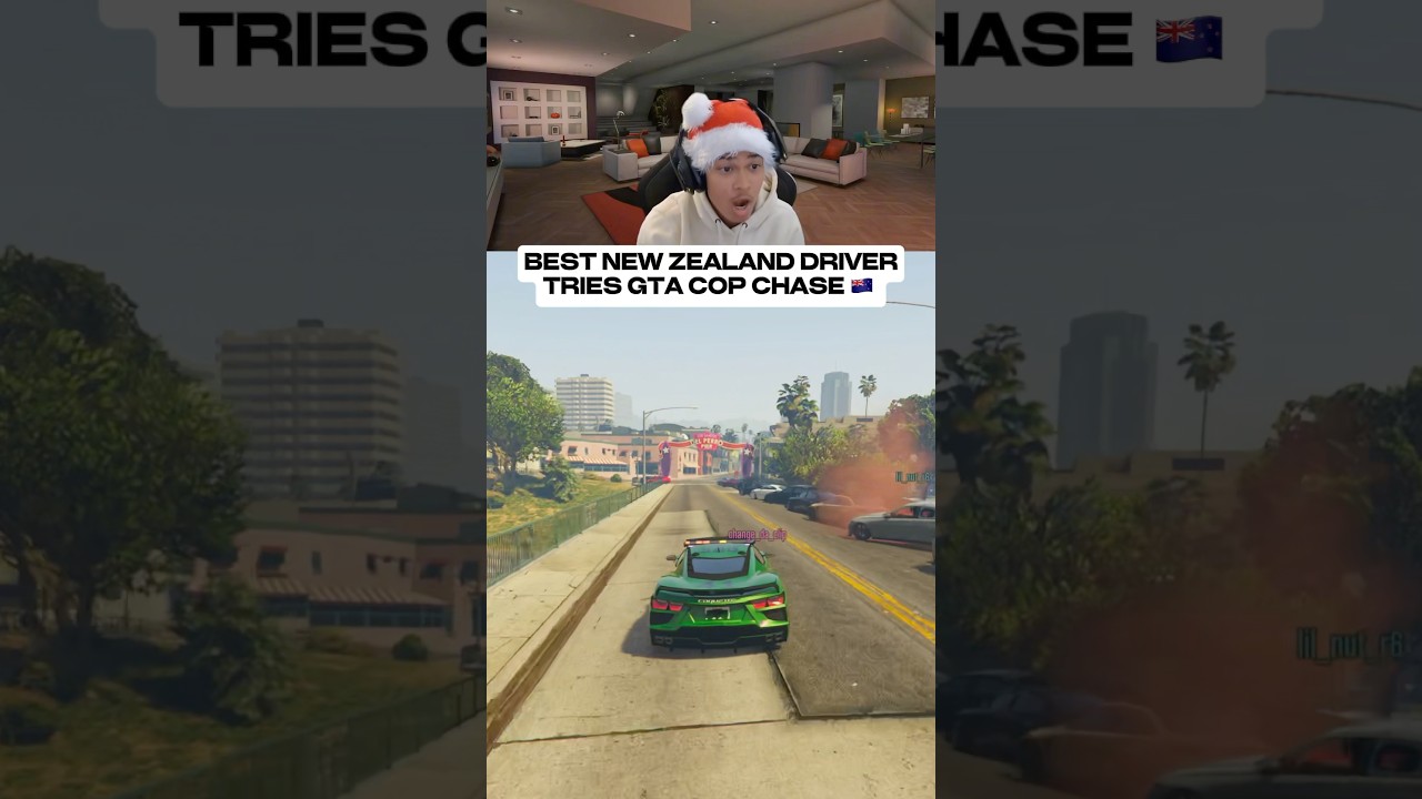 GTA 5 COP CHASE (ЛУЧШИЙ ВОДИТЕЛЬ ДЛЯ ПОБЕГА) 😱