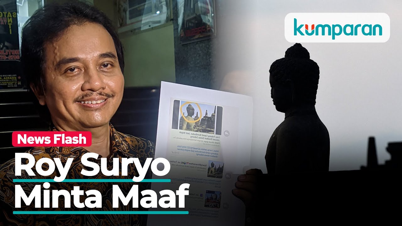 Roy Suryo Minta Maaf dan Laporkan 3 Akun Medsos ke Polisi Terkait Editan Candi Borobudur