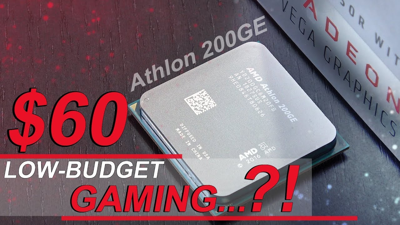 THIS is What This $60 CPU Can DO! -- AMD Athlon 200GE