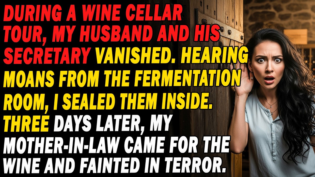 😱🔥 He Vanished Into The Cellar With His Secretary. 💥 Then I Heard Moaning In The Vat Room.😨