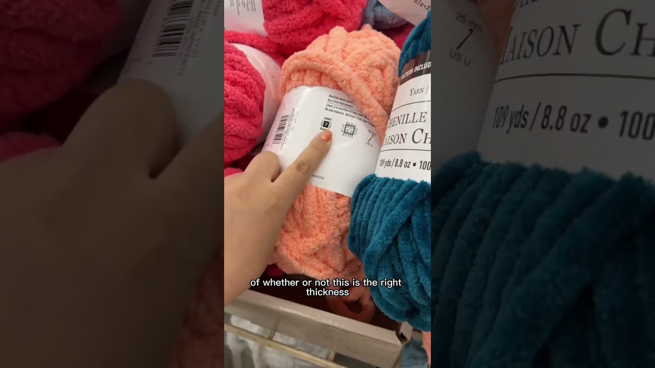 Совет вторника: разница в толщине пряжи Jumbo №7. #crochettips #amigurumitips #chunkyyarn