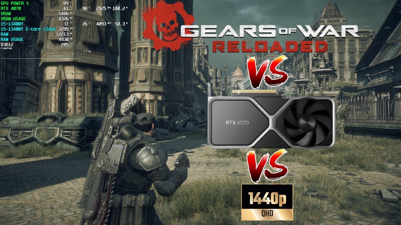 Gears of War Reloaded 1440p | RTX 4070
