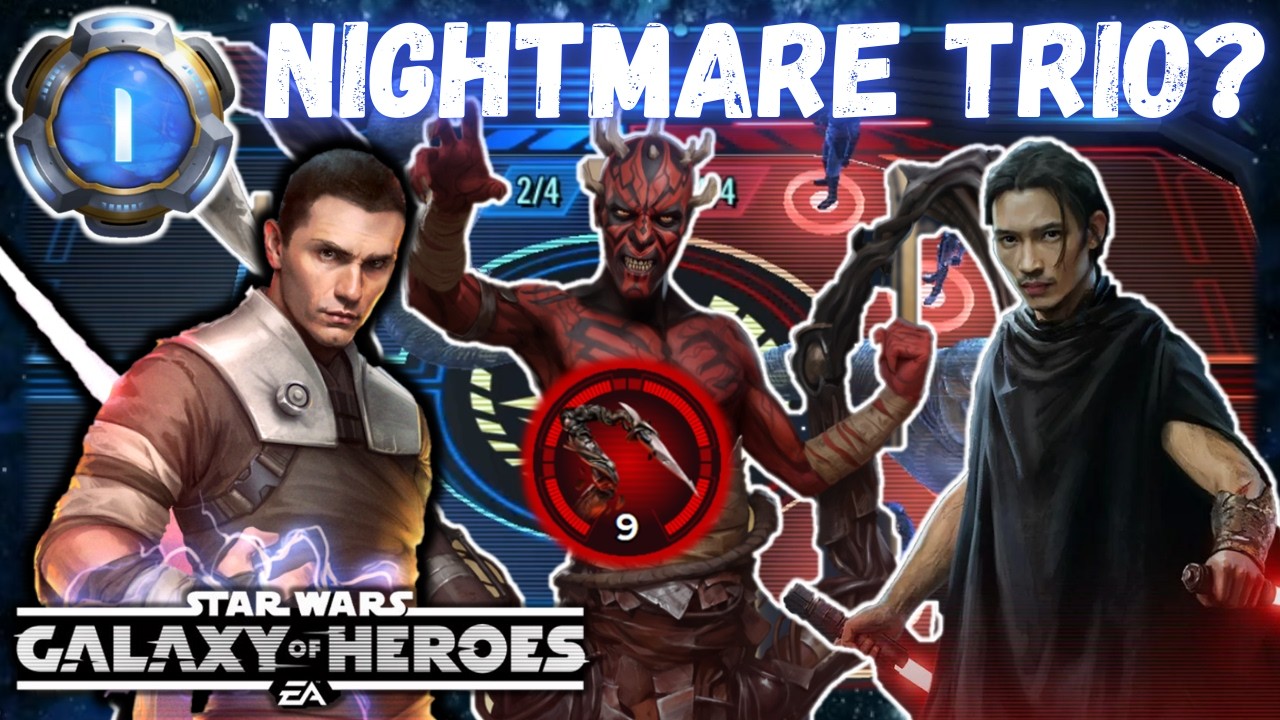 Does Relic 9 Spider Maul Make the Stranger a Force to be Reckoned With? 3v3 GAC Kyber 1
