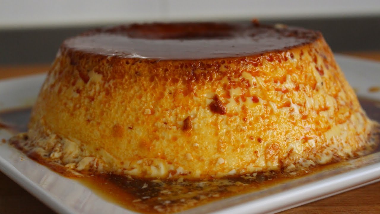 FLAN DE HUEVO CASERO PASO A PASO | Receta tradicional fácil