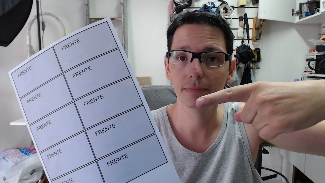 Como Imprimir Cart&atilde;o Frente e Verso em Impressoras Comuns Epson, Hp ou Canon No CorelDraw