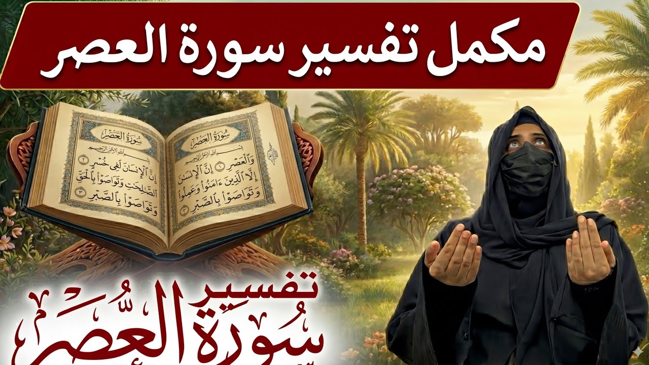 Surah Al-Asr Explained: The True Meaning & Lessons from Allah’s Oath by Time (AI Generated Video)