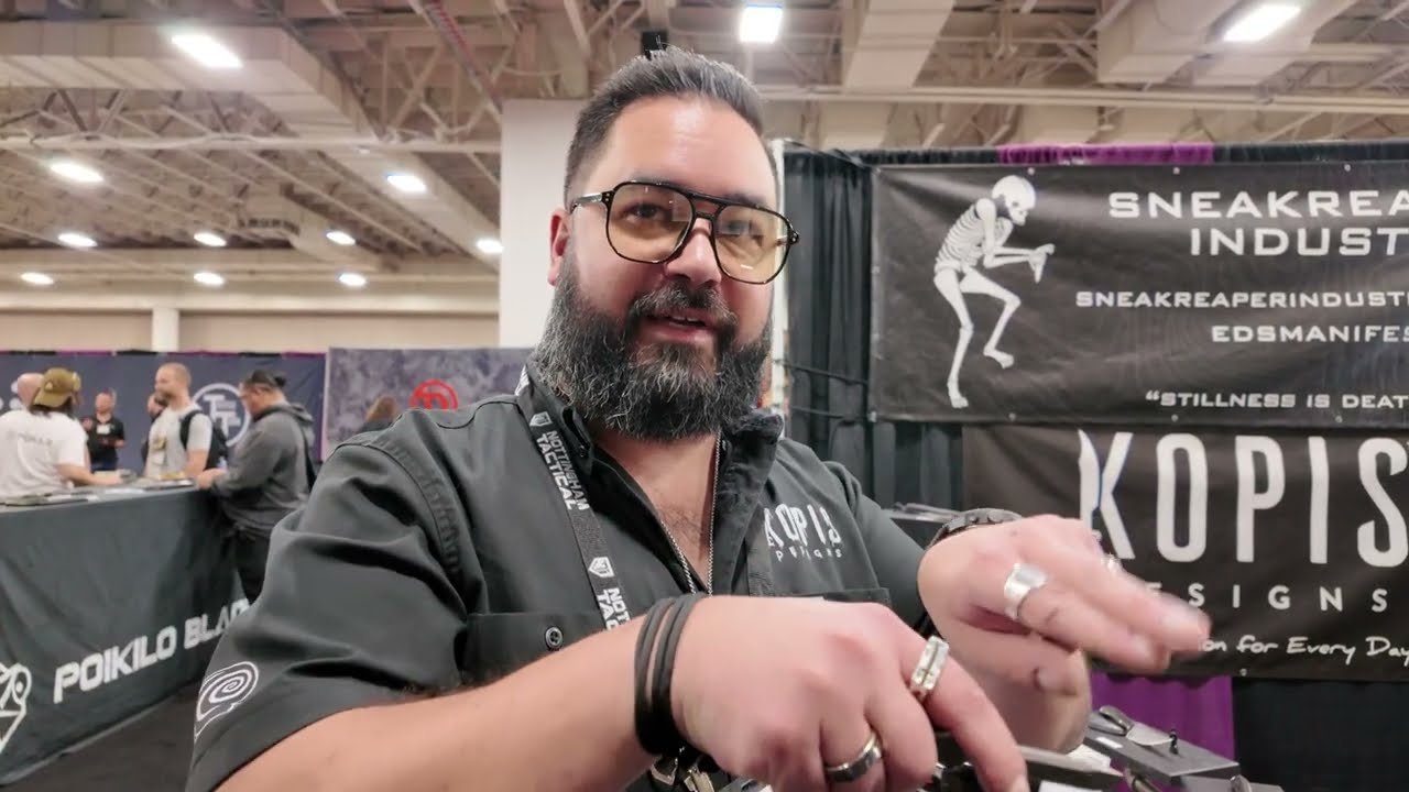 KOPIS DESIGNS представляет нам свои уникальные предложения на выставке BLADE SHOW WEST 2025!
