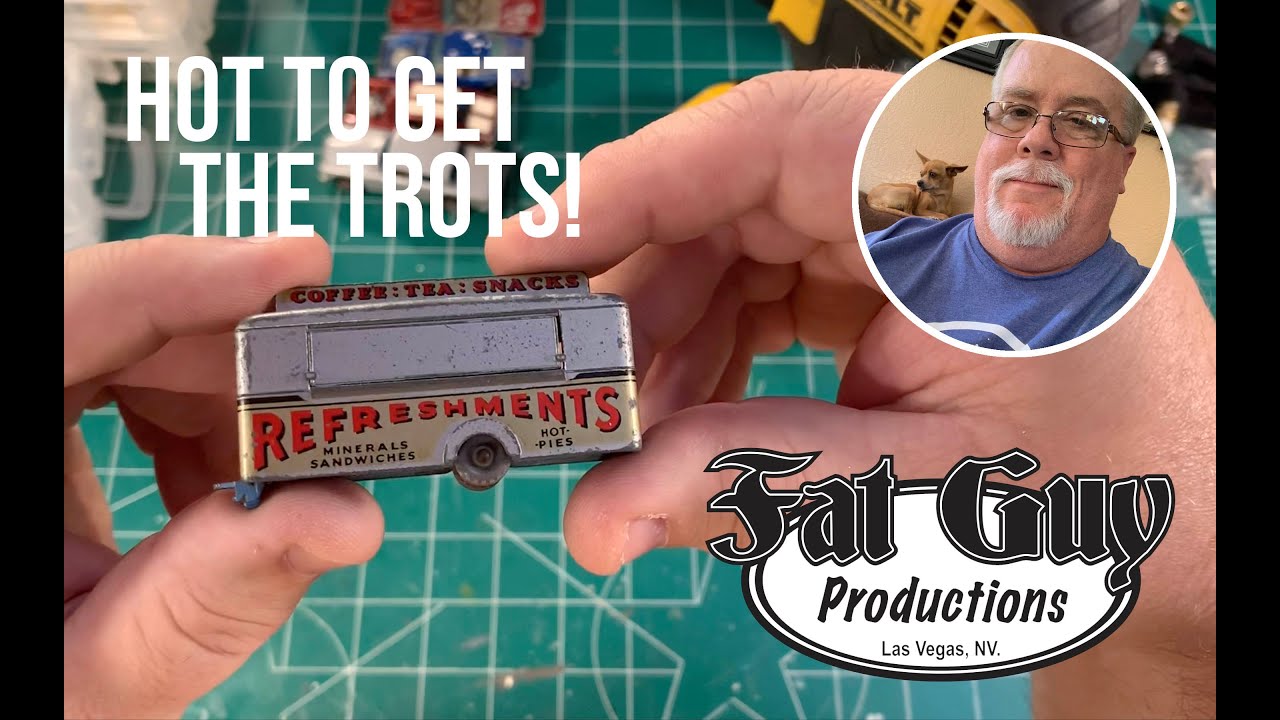 Restoring the Lesney Matchbox Canteen!  An unusual casting gets an overhaul!