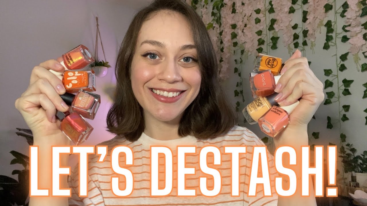 Orange You Glad for Another Destash? 🤭🍊 Going through ALL of my Oranges!