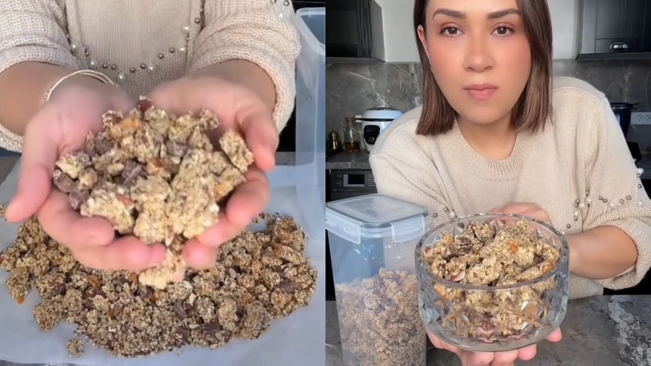 وصفة الكرانولا recette granola