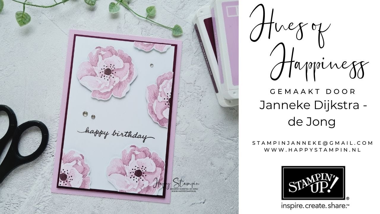 Stampin' Up! - Hues of Happiness