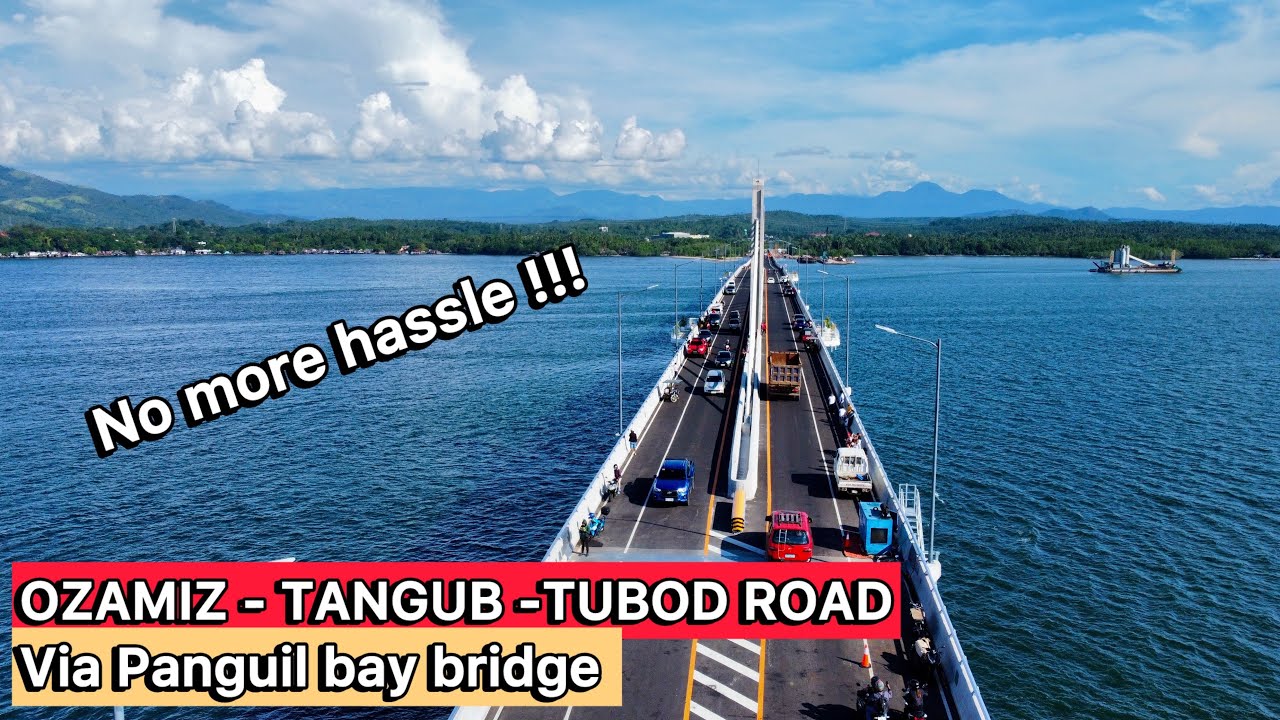 Ozamiz city to Tangub city connecting ride via Panguil bay bridge to Tubod Lanao del norte