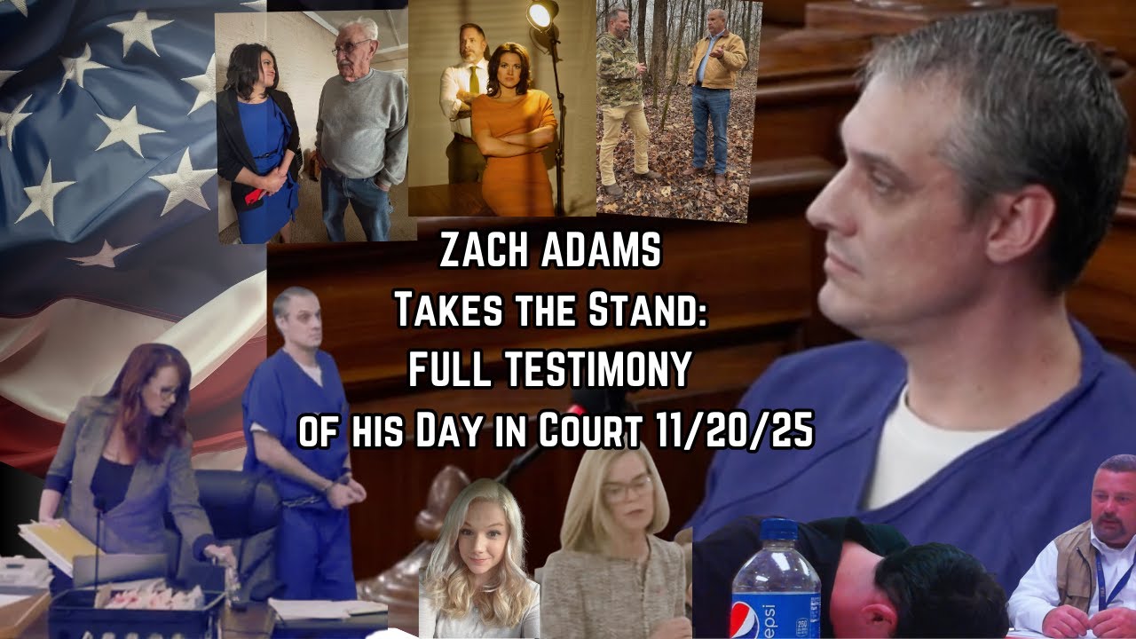 Zach Adams v TN (Holly Bobo): Zach Adams Takes the Stand - FULL TESTIMONY