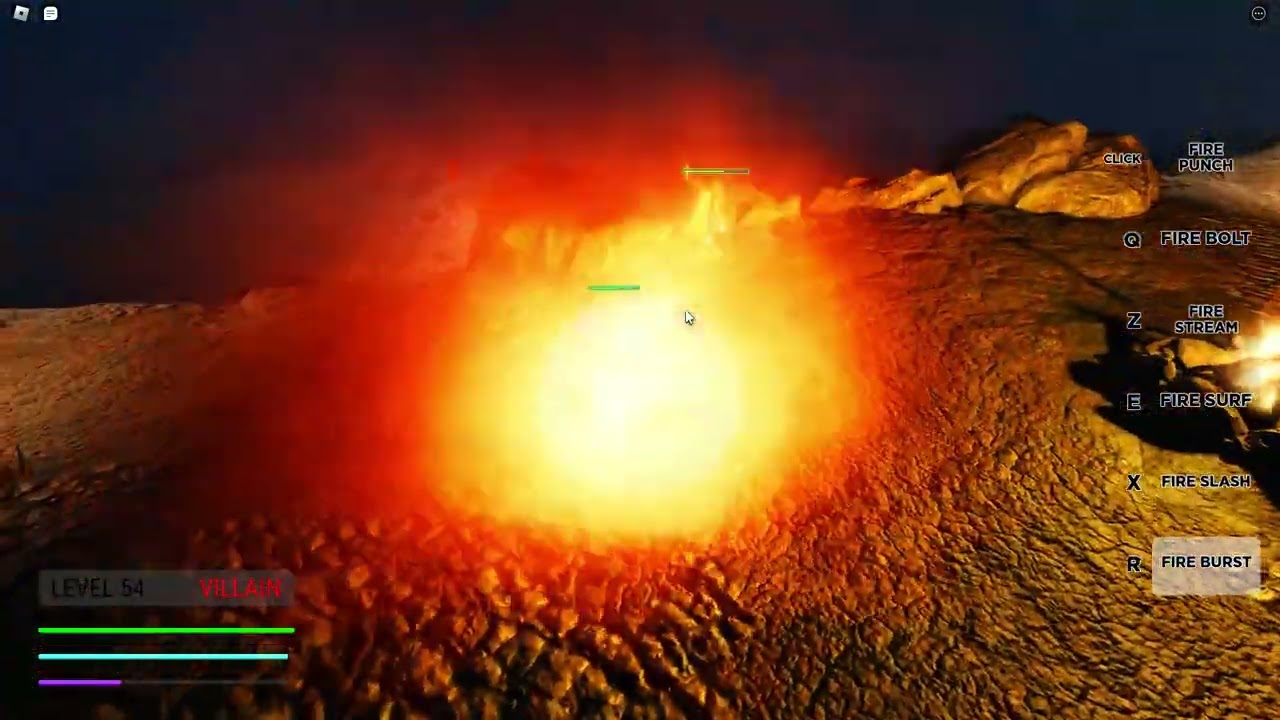 Random Pyrokinesis Gameplay (TKA) ||ROBLOX||
