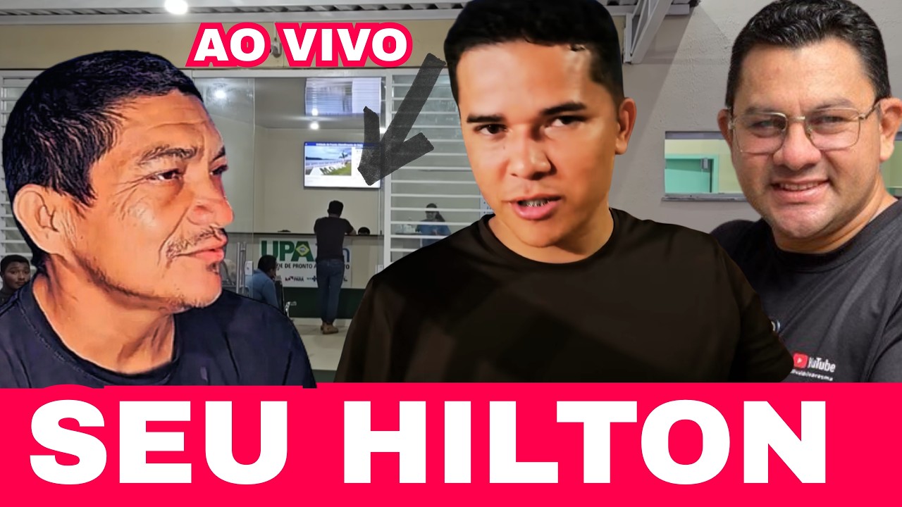 AO VIVO: Acompanhe agora o caso do Seu Hilton que emocionou a todos.
