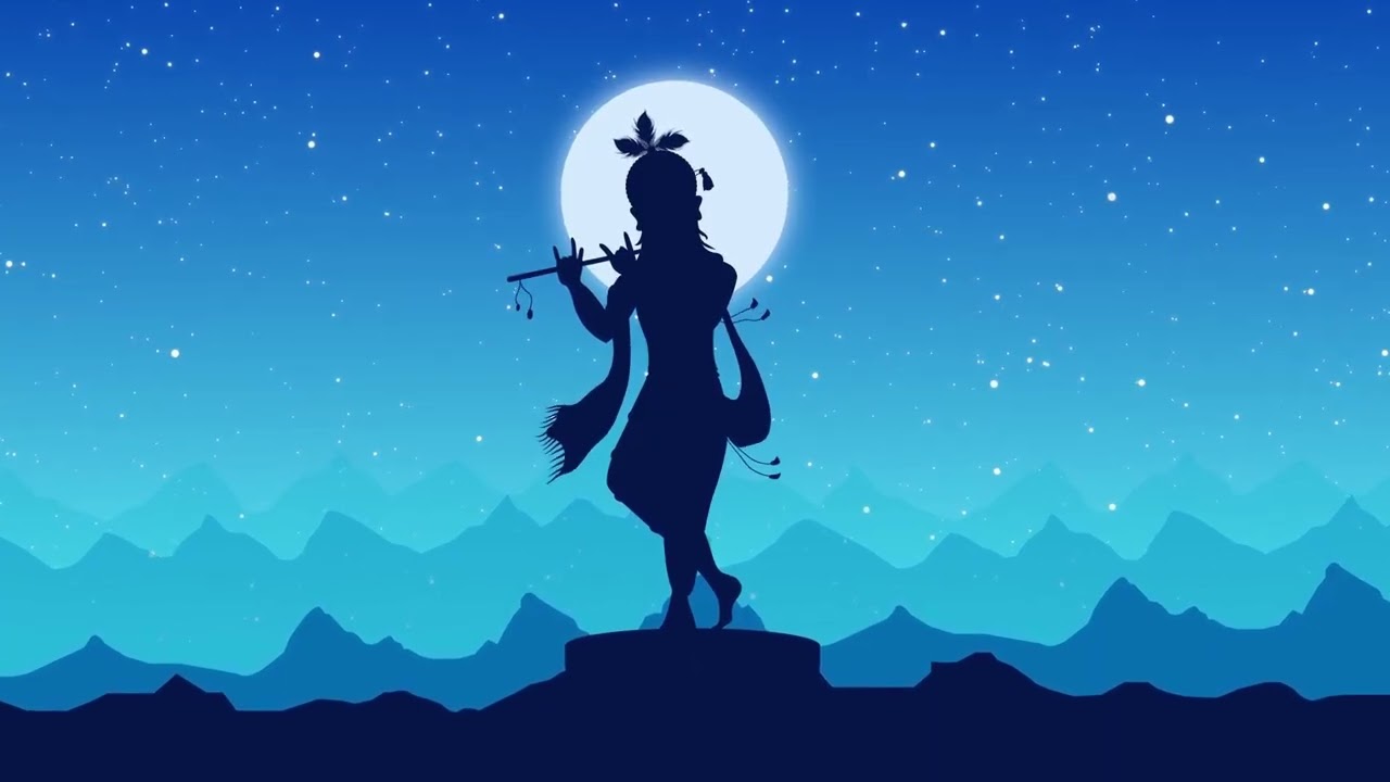 Morning Krishna Flute || Soothing Meditation Music for Study, Sleep & Peace