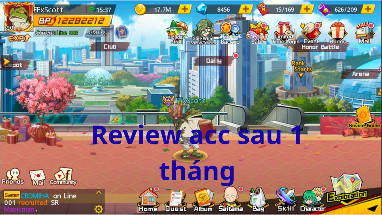 OPM The Strongest SV SEA– SV717 | Review acc sau 1 tháng (28/2/2026)