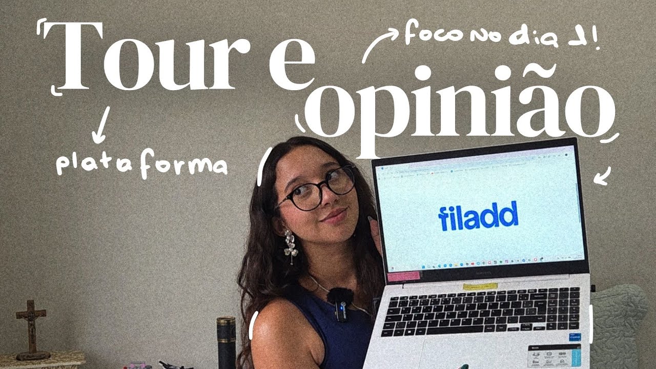 O que eu achei da Filadd para o vestibular? | Tour, opinião e como usaria para o dia 1 do ENEM  Mi38