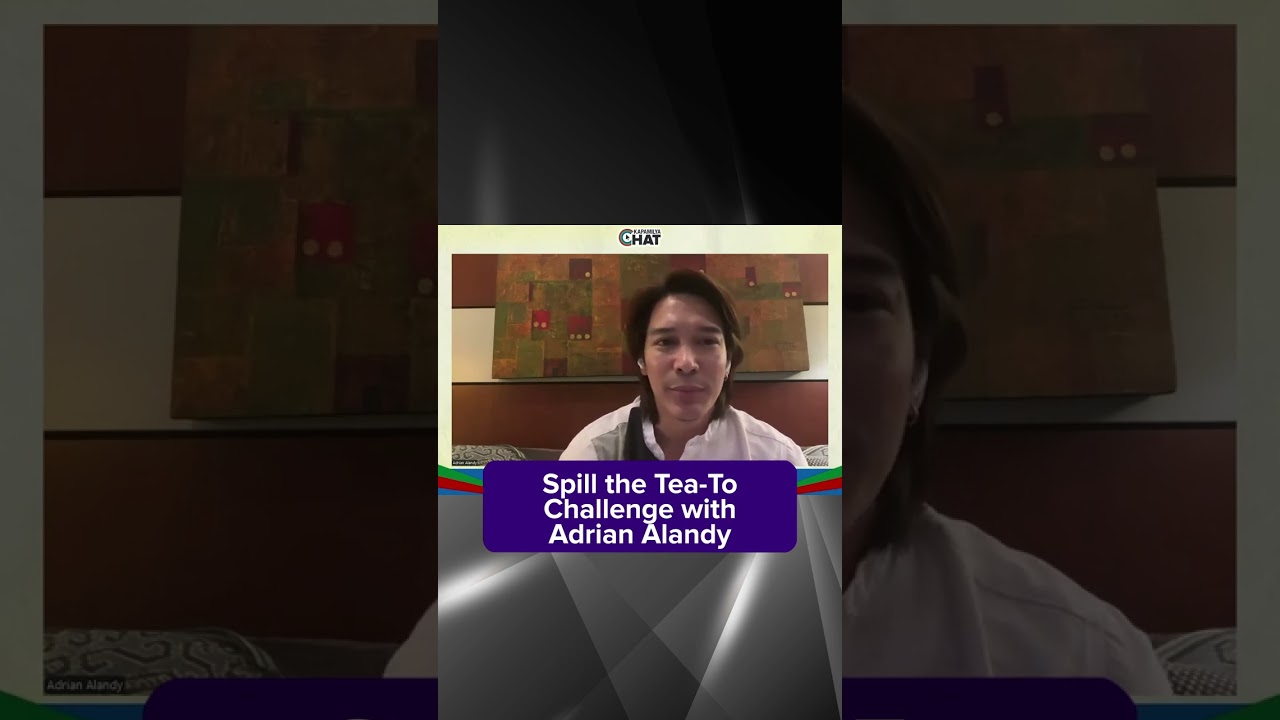 Spill The Tea Challenge with Adrian Alandy | Kapamilya Shorts