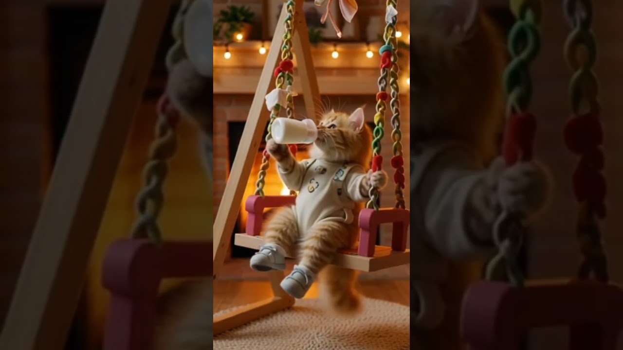Dudi Dudi dam dam#dudidudidumdum #babyanimal #dowdy #catcomedyvideo