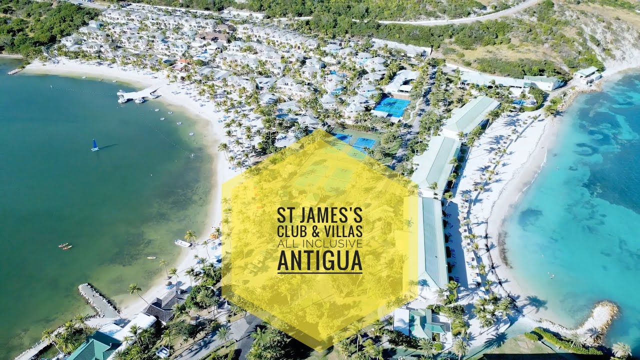 St James' Club All Inclusive Resort, Antigua. Two gorgeous beaches. Subpar food