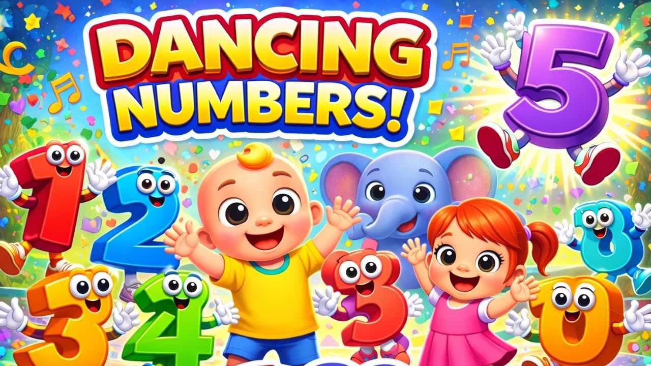 Count with the Dancing Numbers 💃🔢 | Learn 1–20 Counting | Kids Songs