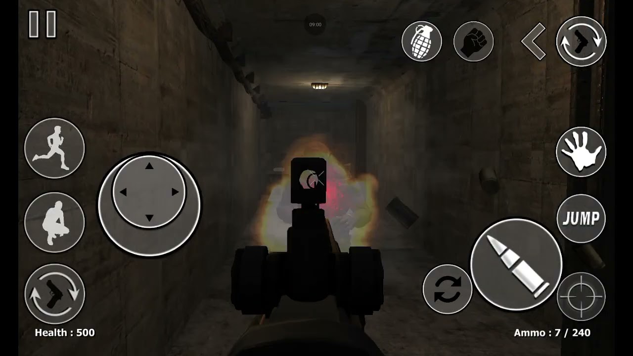 Jugando Zombie Monsters 6 The Bunker Parte 3