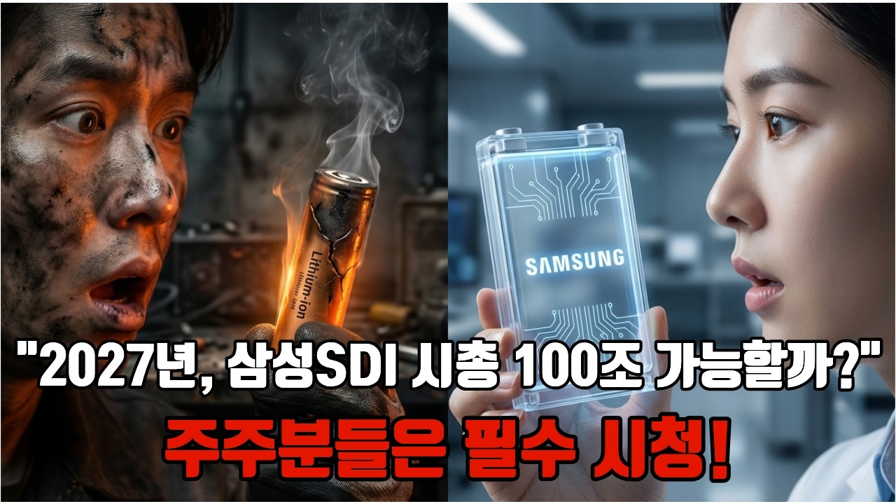 삼성SDI 주주라면 필독: 2027년 전고체 배터리 양산 성공 시 예상 시가총액 100조 가능할까?
