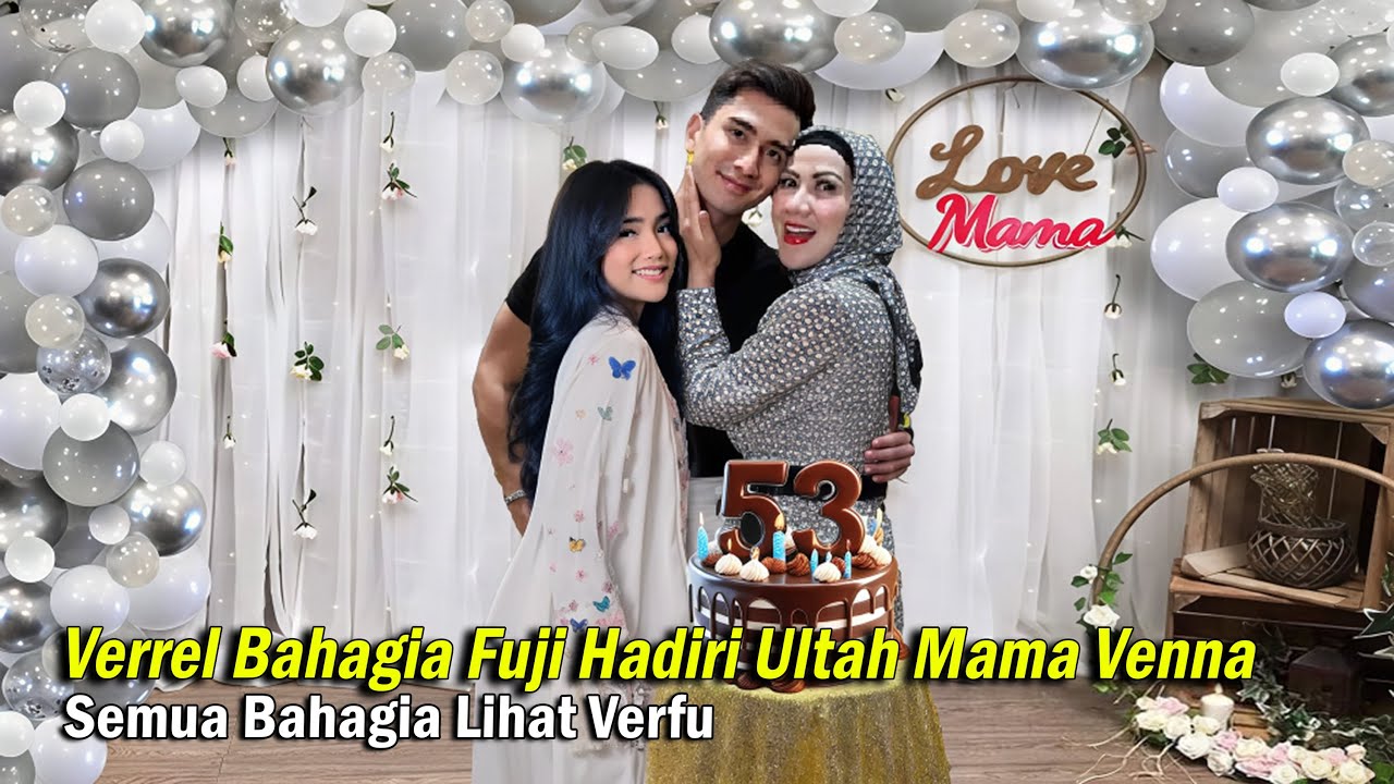 Verrel Bahagia Fuji Hadiri Ultah Venna Melinda, Verfu Terlihat Bahagia & Romantis