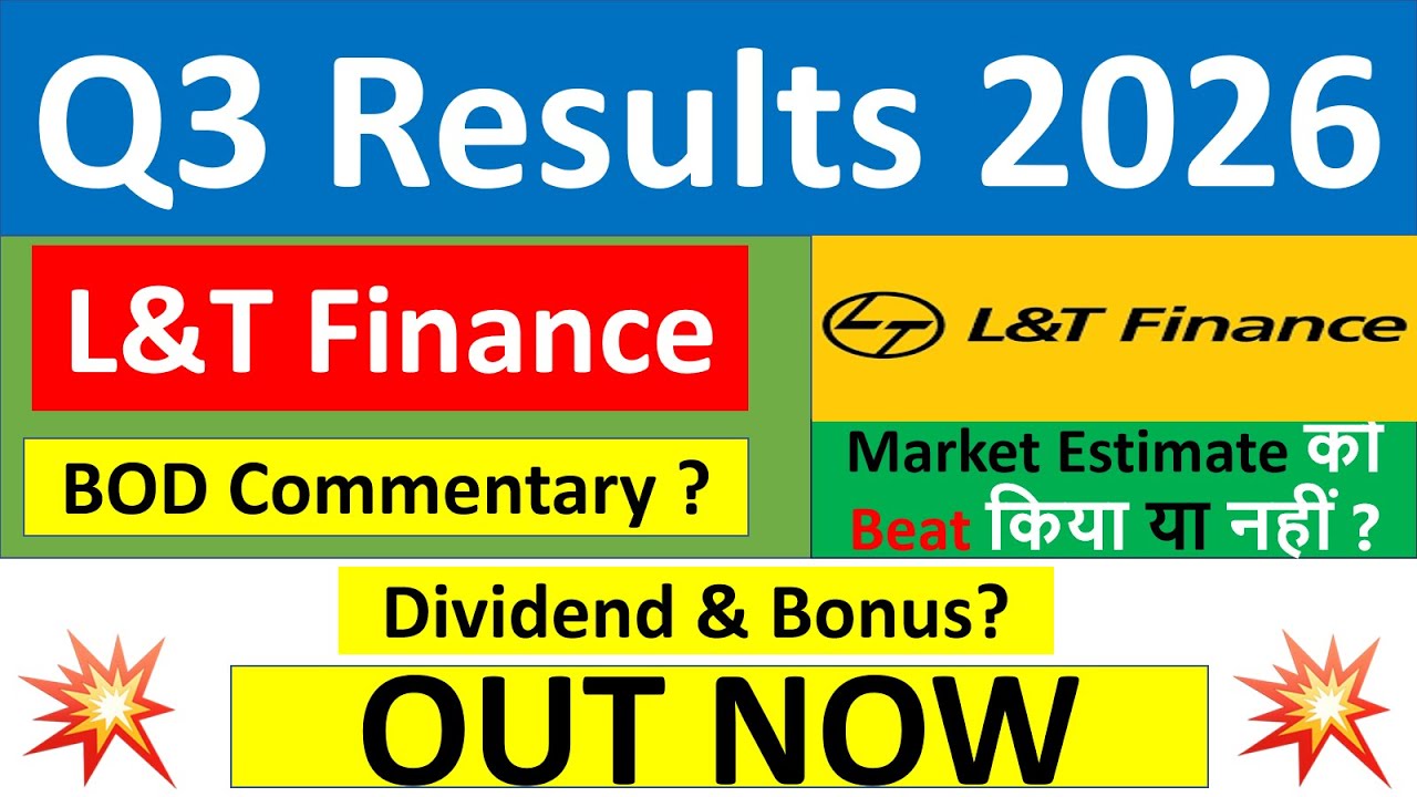 L&T Finance q3 results 2026 | L&T Finance results today | L&T Finance Share News | L&T Finance Share