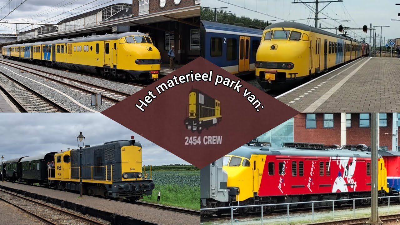 Het Materieel van Stichting 2454 CREW | Rail-Europa TV №5