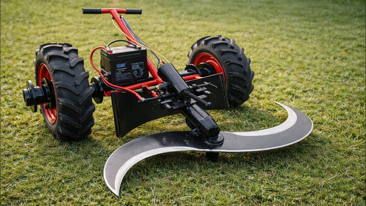No One Believed a 60-Year-Old Mechanic Could Build This from Scrap Metal!