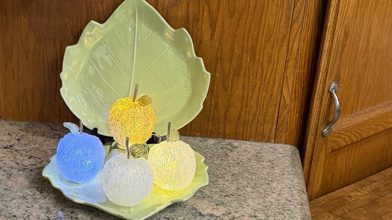 En vivo 🛑 manualidad manzanas cristalinas #diy #manualidad