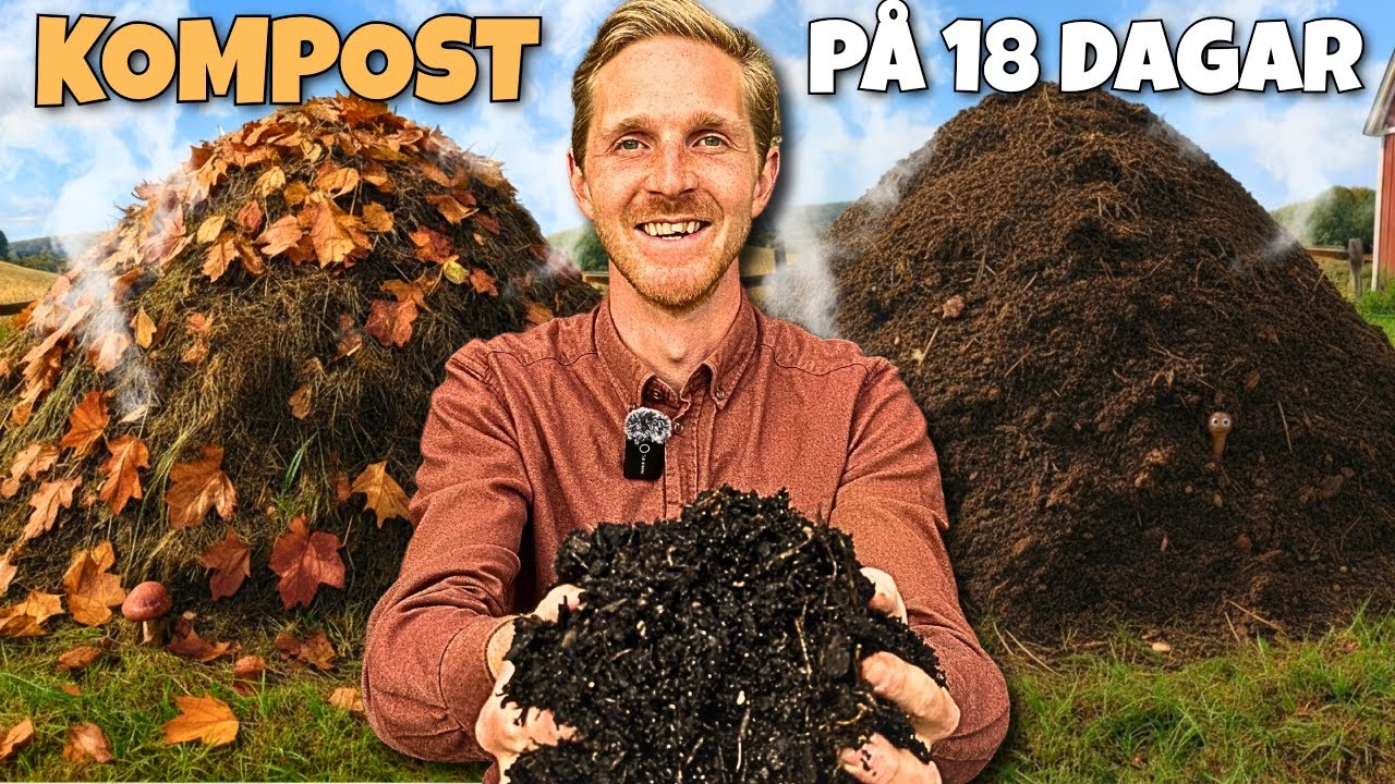 Kompost på 18 dagar? Jag testar världens snabbaste metod