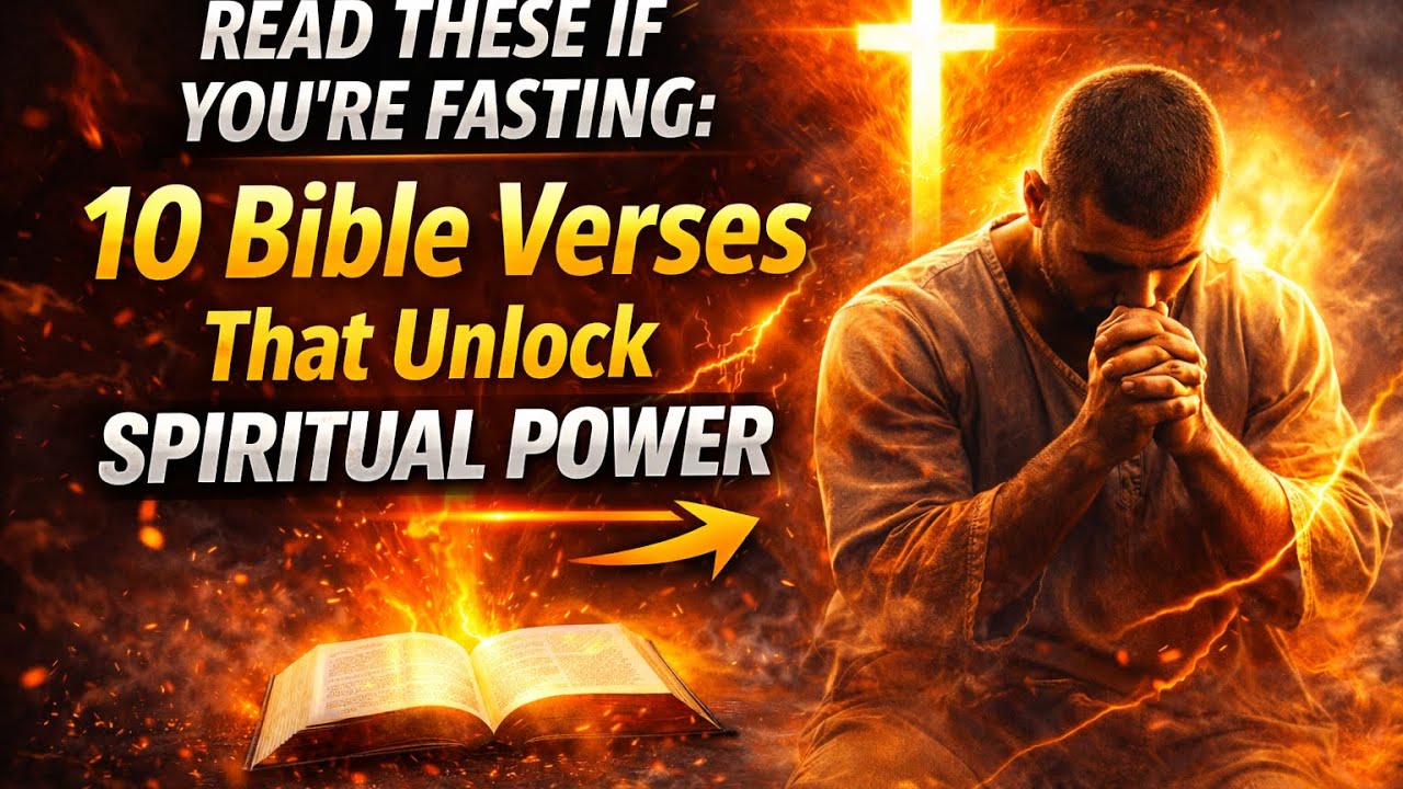 10 Bible Verses About Fasting That Unlock Spiritual Power (Most Believers Miss These)