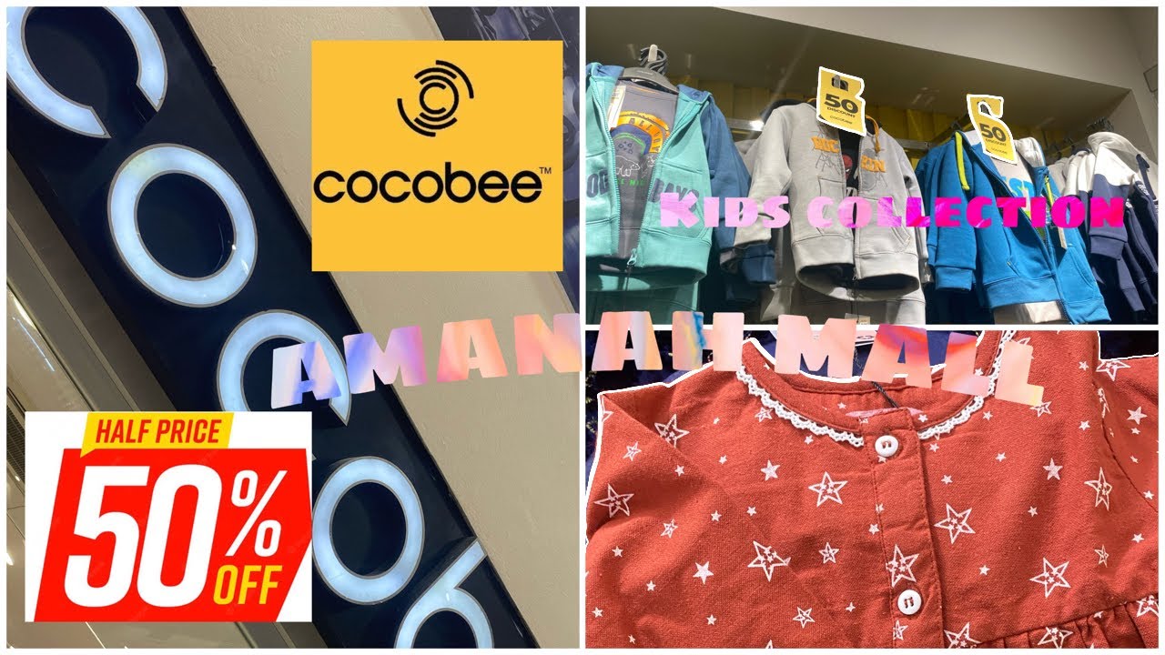Kids clothes shopping at Amanah Mall- Cocobee Store Flat 50% Discount|| Best Kids Shop||#kidscloths