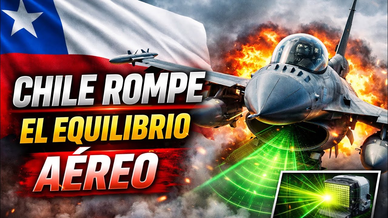 CHILE ROMPE EL EQUILIBRIO AÉREO: La Modernización del F-16 Que Nadie Esperaba