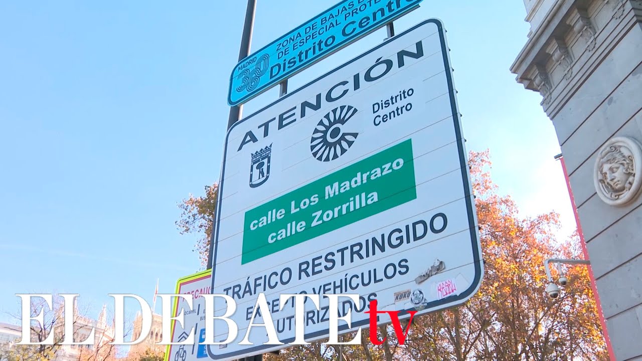 Las multas vuelven al centro de Madrid
