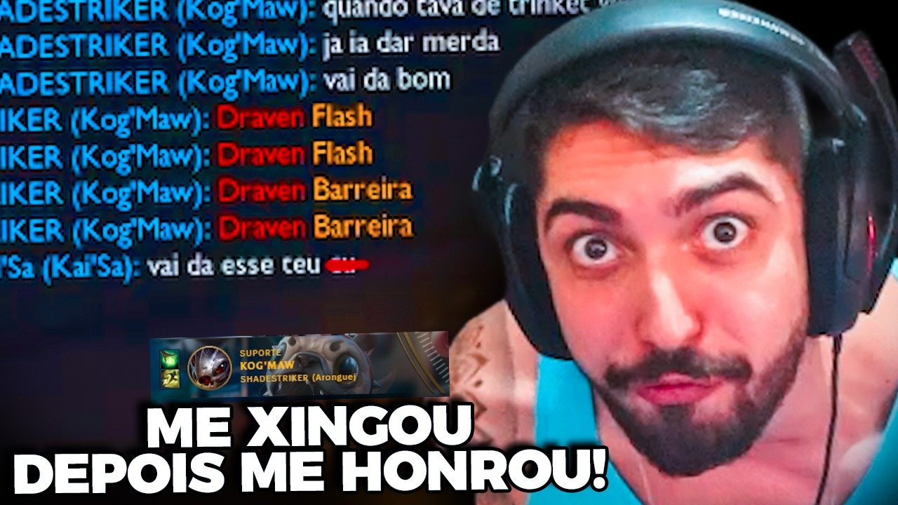 ELE ME XINGOU E DEPOIS ME HONROU! | CORTES DO JUKES