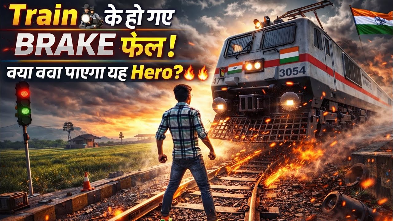 Train 🚂 के हो गए brake फेल ! क्या बचा पाएगा यह Hero 🔥🔥| Mahigamerz | 