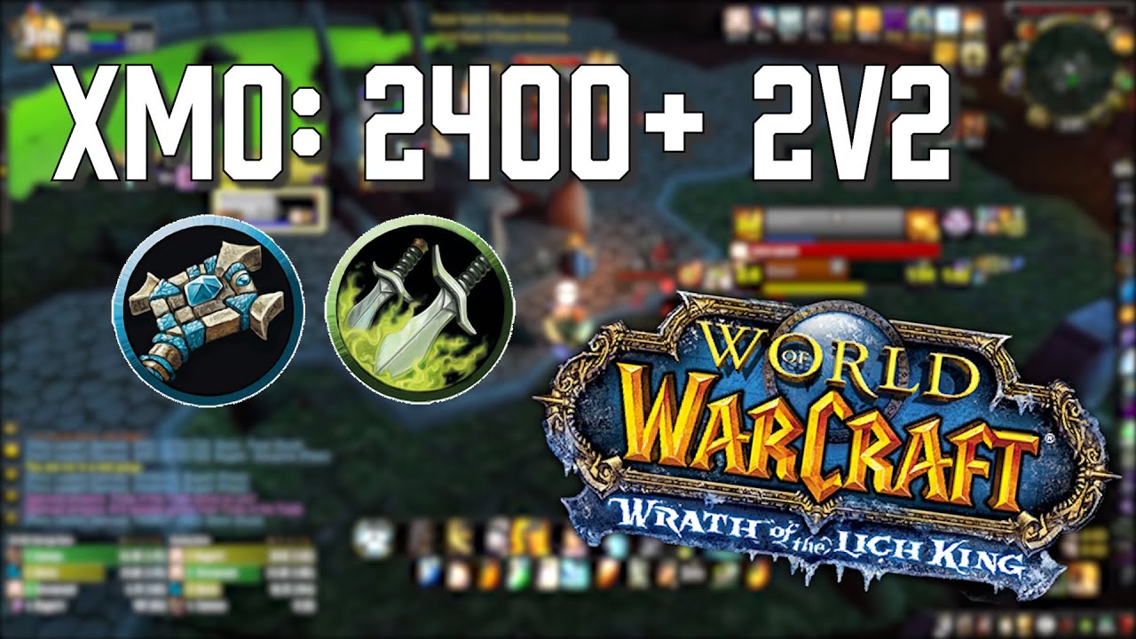 2400+ Disc Priest / Muti Rogue WOTLK S5 2v2 Arena