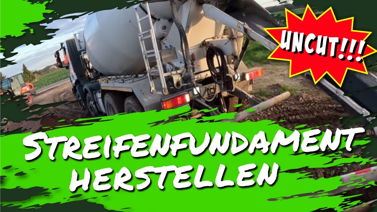 Streifenfundament