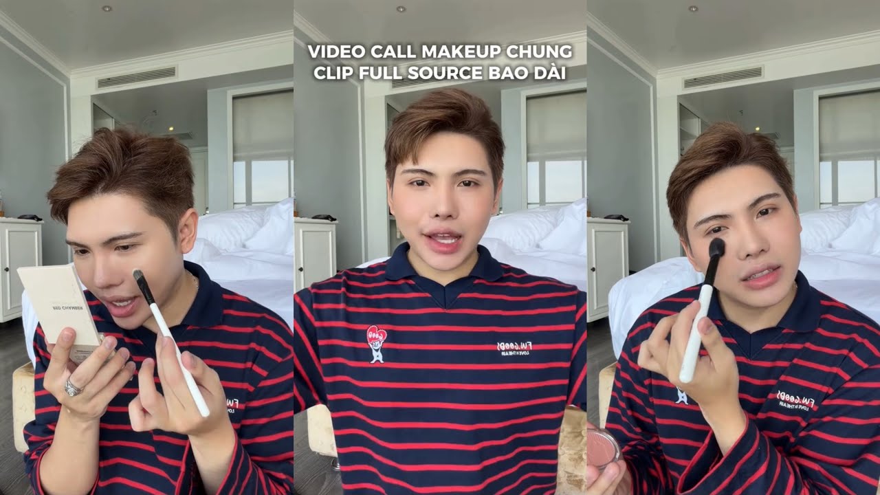VIDEO CALL MAKEUP CHUNG | NGHĨA I LÍT SON 