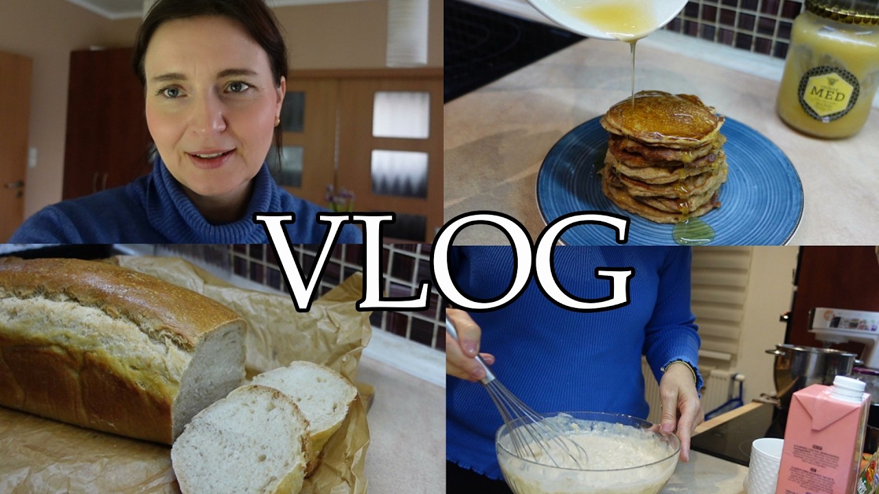 Moje sobota, domácí tousťák, tipy na krémy na ruce, skvělé jablečné lívance /VLOG