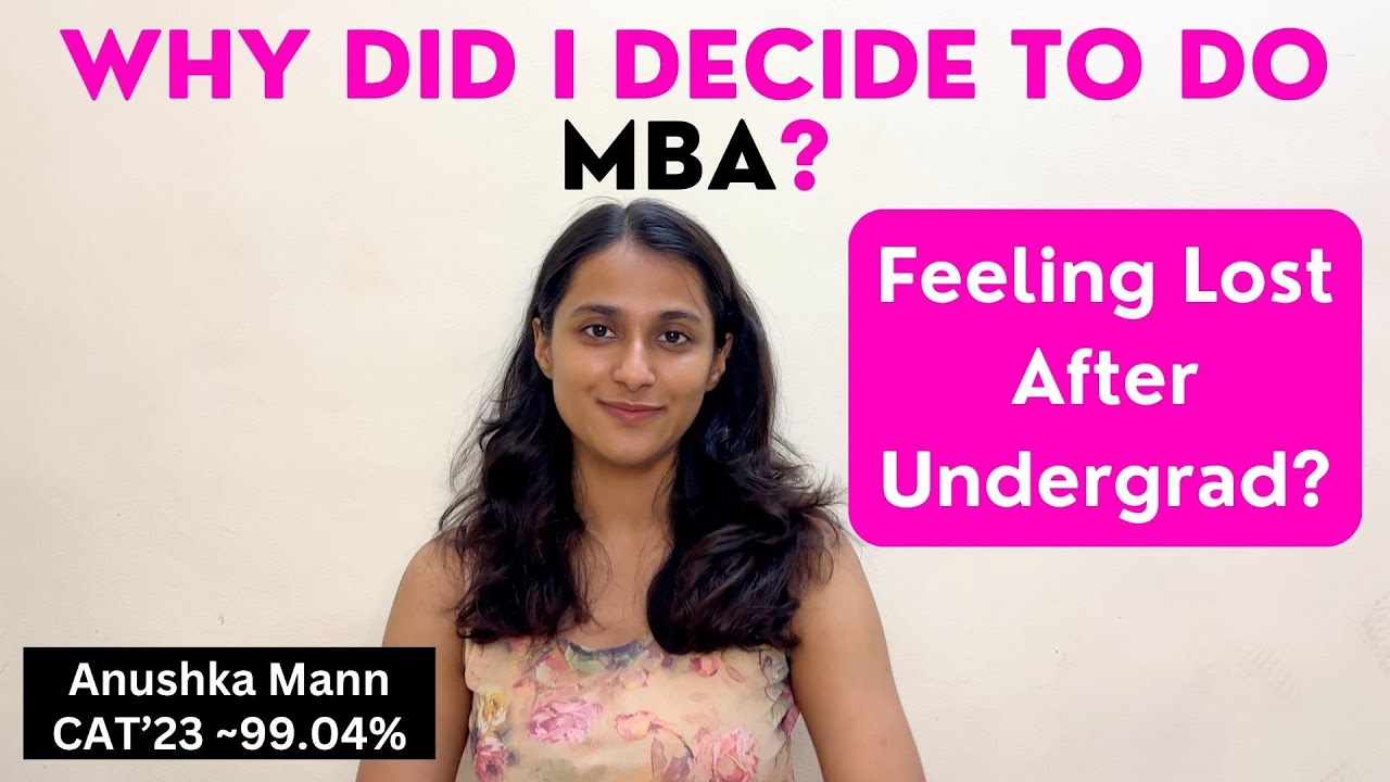 Chemistry Grad To MBA | Why MBA After Chem | Feeling Lost After Undergrad | My Honest Career Story