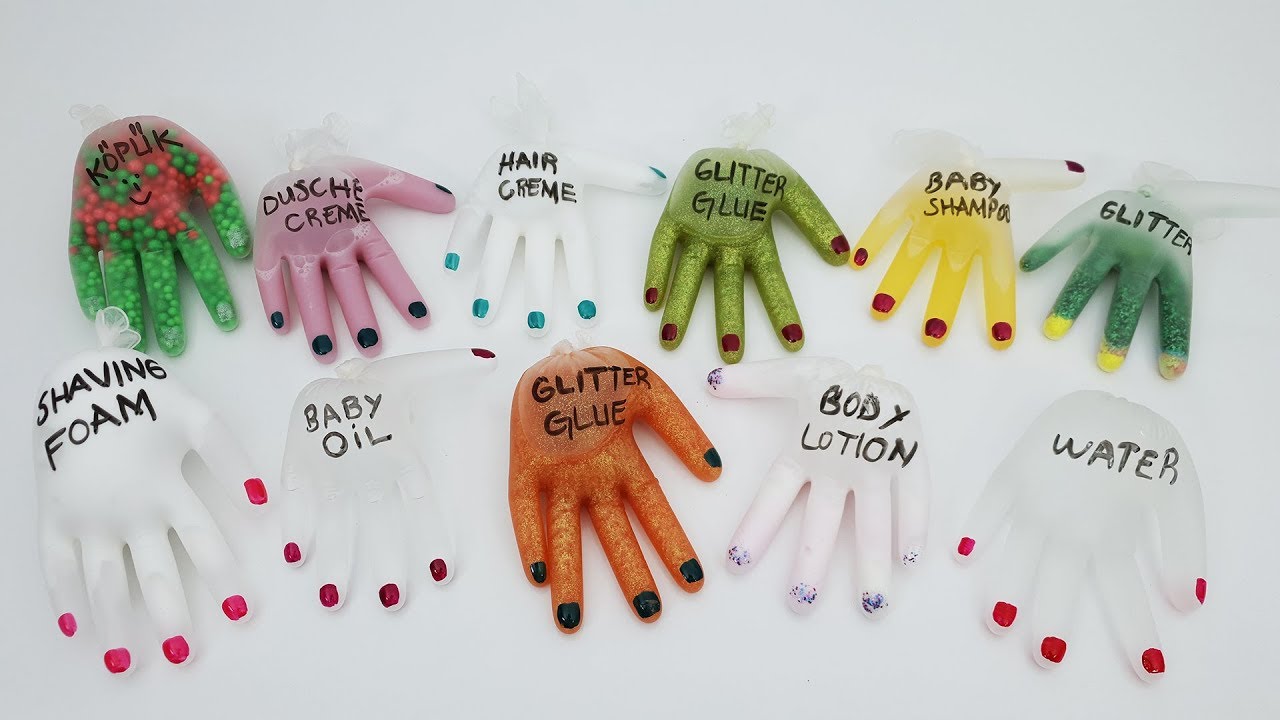 Eldivenle Slime Challenge! Making Slime With Gloves - Vak Vak TV