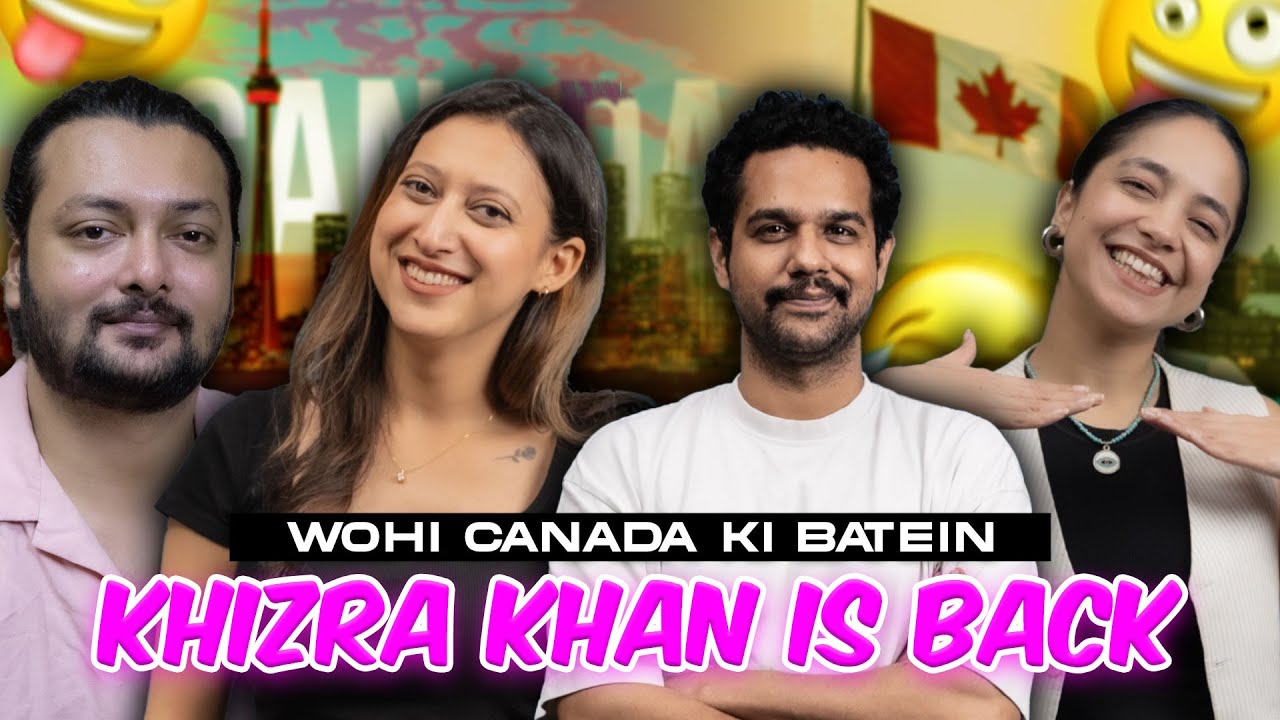 Wohi Canada ki Batein with KHIZRA KHAN ft @Khizra Khan 🤩🎉✈️🇨🇦