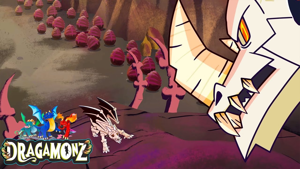Bone Chillers Surprise! | Dragamonz | Made For Kids