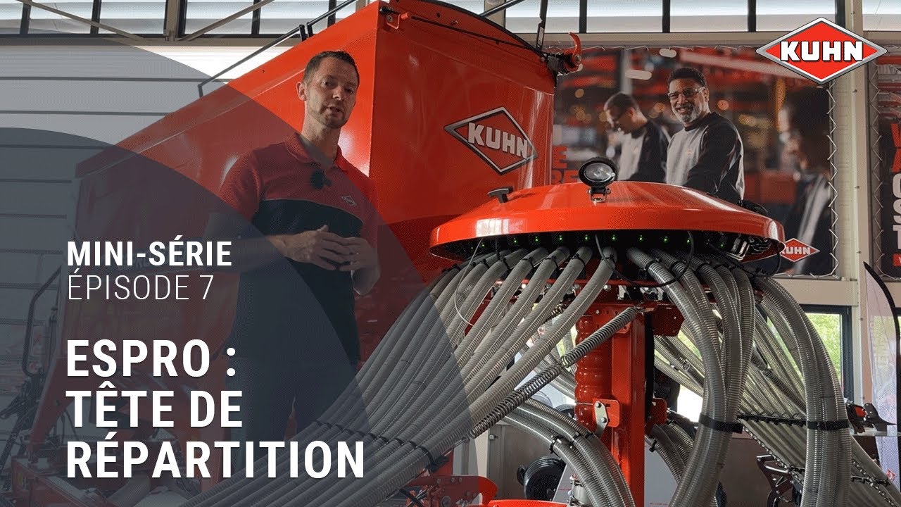 Tête de répartition du semoir semis simplifié ESPRO | EPISODE 7 | KUHN