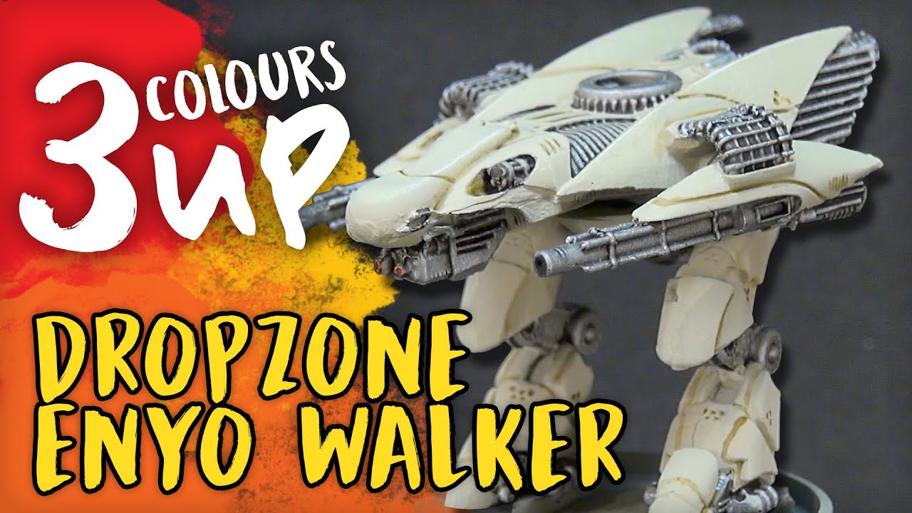 Dropzone Commander Painting Tutorial - PHR Enyo Heavy Walker